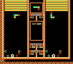 Tetris 2 gameplay screenshot